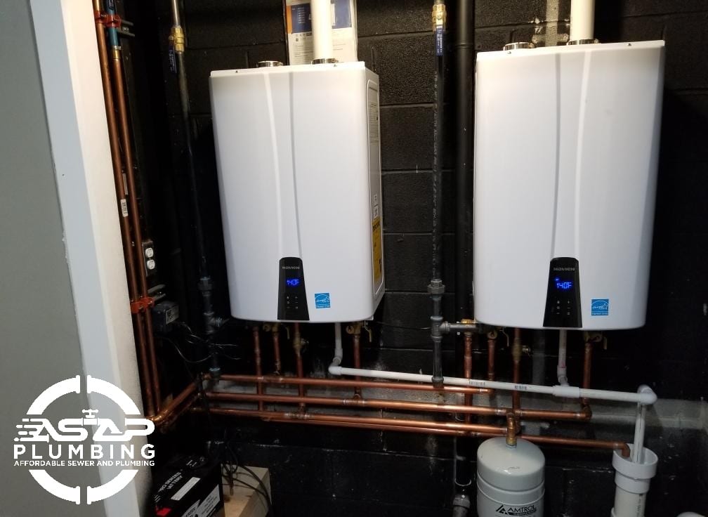 tankless water heater in Cleveland