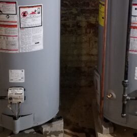 Conventional Hot Water Tank Installation