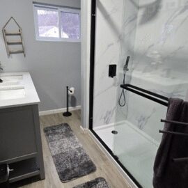 mobile home bathroom